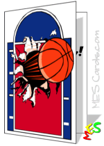 basketball card to print