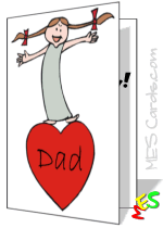 Father's Day card for kids