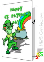 St. Patrick's Day card for kids