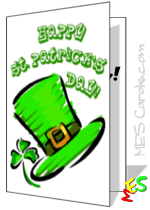St. Patrick's Day card for kids