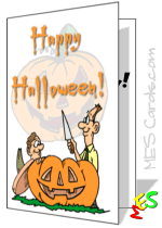 printable Halloween card
