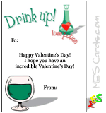 love potion, Valentine's Day card